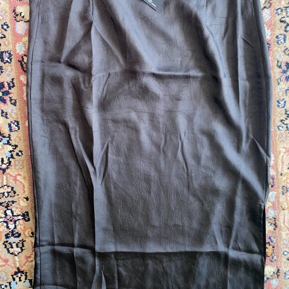 4th & Reckless Black Strappy Midi Dress Size Medium NWT - Picture 11 of 11